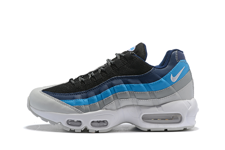 New Nike Air Max 95 Black Blue Grey